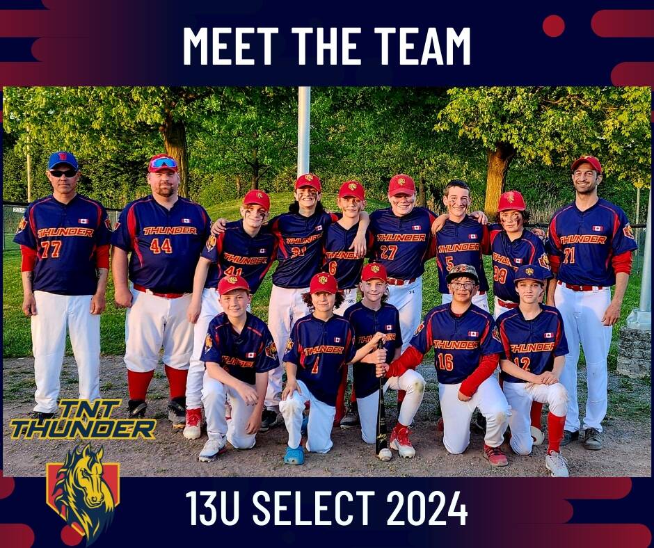 2024 > 13U Select > News > Meet the Team! (TNT Baseball Association)